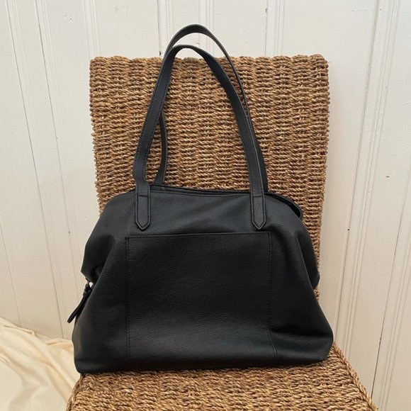 🧡 Sonoma Large Black Purse Pockets Knotted Design - Picture 2 of 6